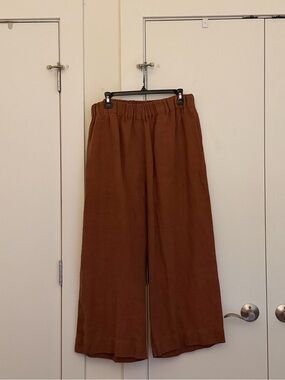 Elizabeth Suzann Florence Pant in Cedar Midweight Linen